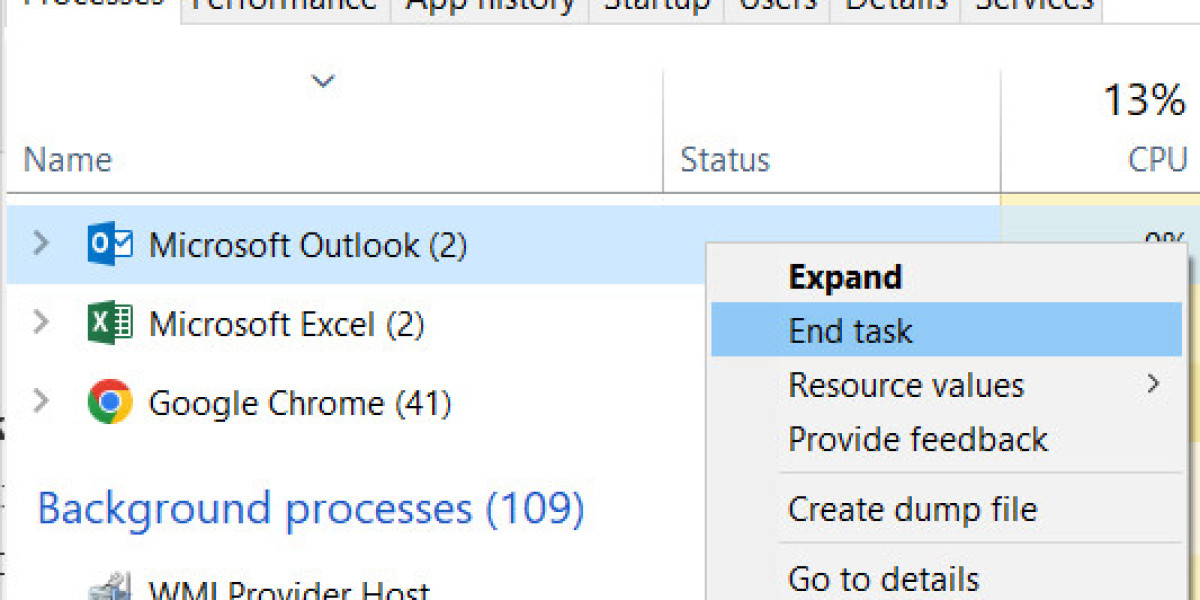 Fix your Outlook email connection by repairing your profile